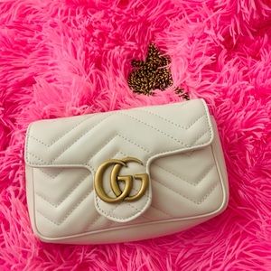 COPY - AUTHENTIC White Gucci Handbag